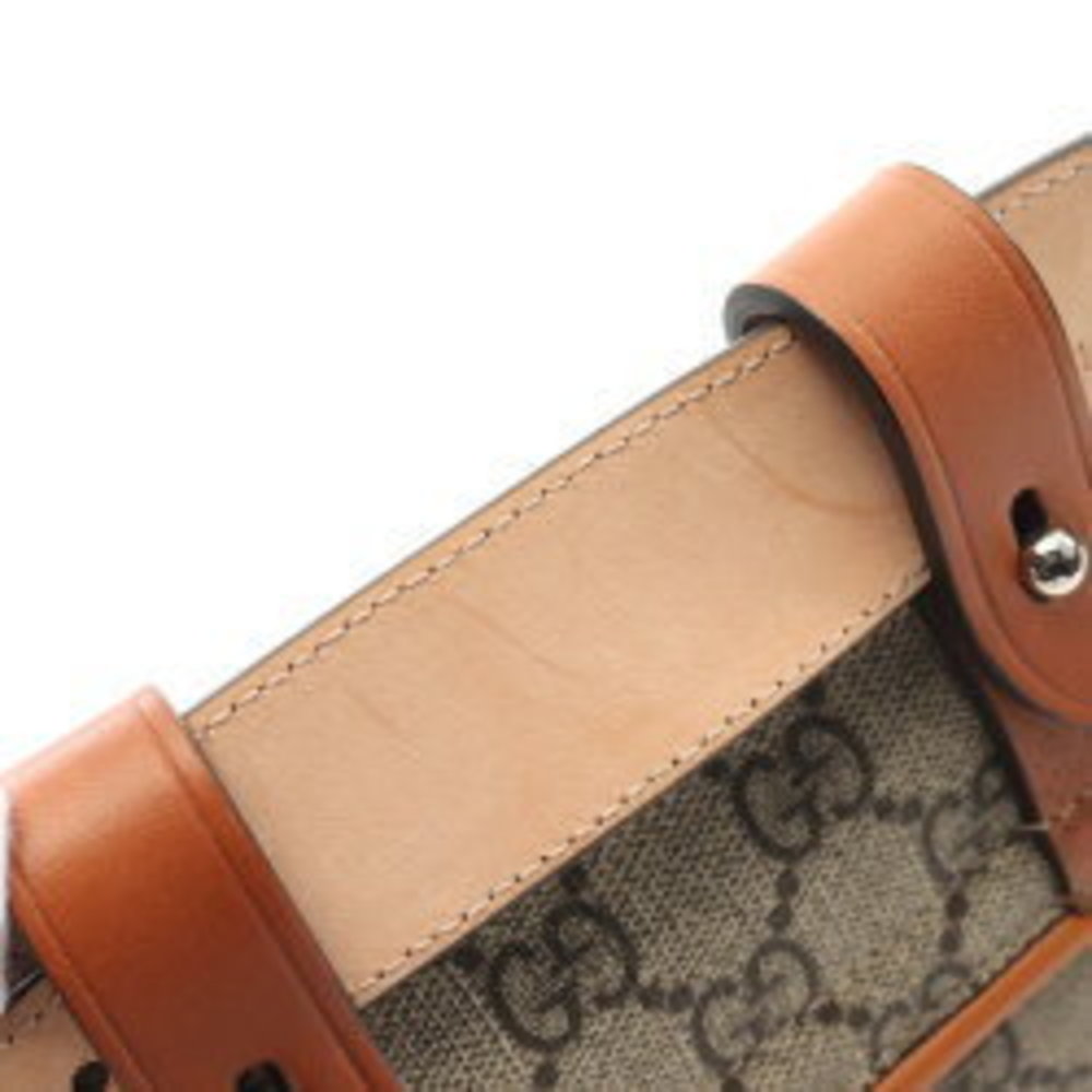 Gucci Bamboo Belt Bag Waist Body Leather Beige Brown - Picture 6 of 7